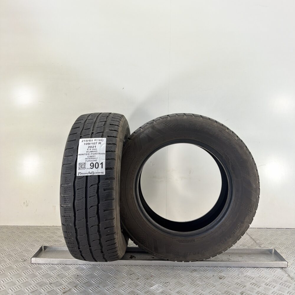 Gomme Usate 215 65 R16C 109 107R Kumho Winter Portran CW51 75% Invernali | Gomme Usate | PrimaGomme.it Gomme Usate 215 65 R16C 109 107R Kumho Winter Portran CW51 75% Invernali - immagine 4