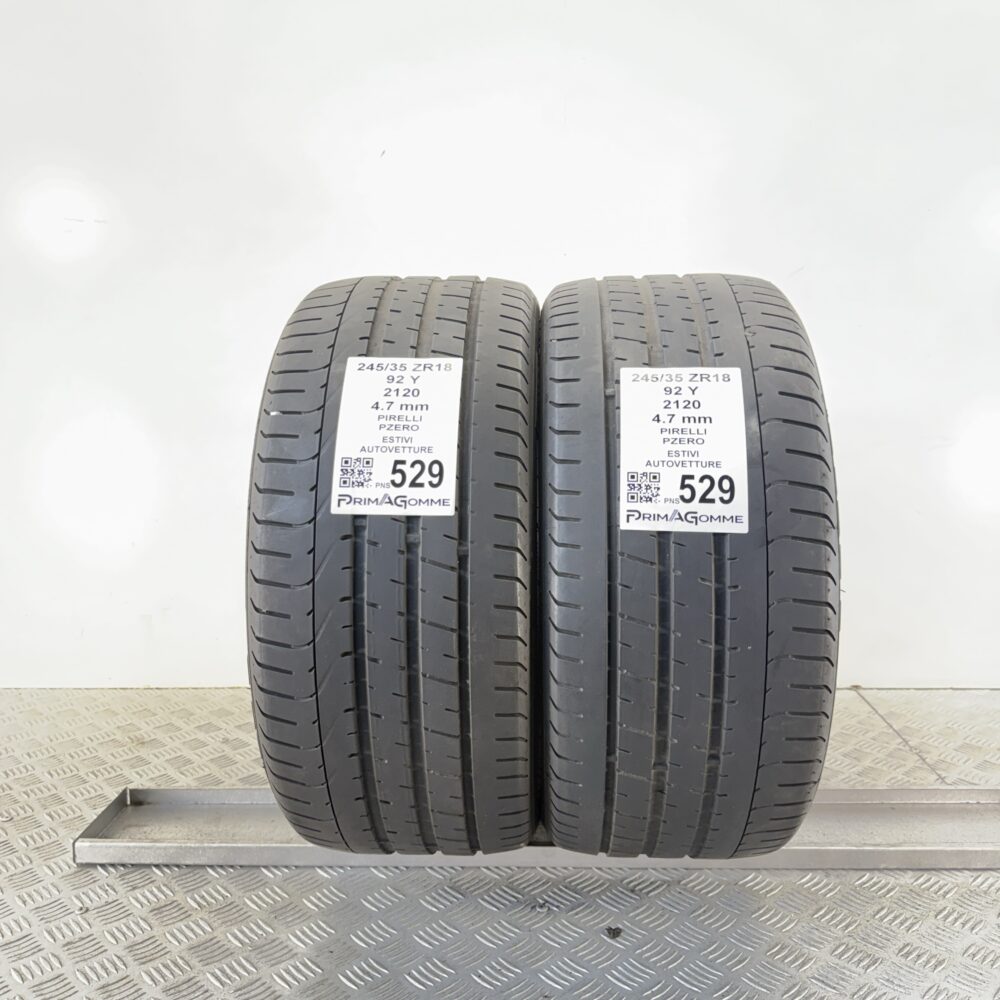 Pneumatici Usati 245 35 ZR18 92Y Pirelli PZero Estive | Gomme Usate | PrimaGomme.it Pneumatici Usati 245 35 ZR18 92Y Pirelli PZero Estive