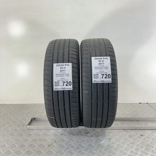 Pneumatici Usati 205 60 R16 92H Bridgestone Turanza T005 Estive
