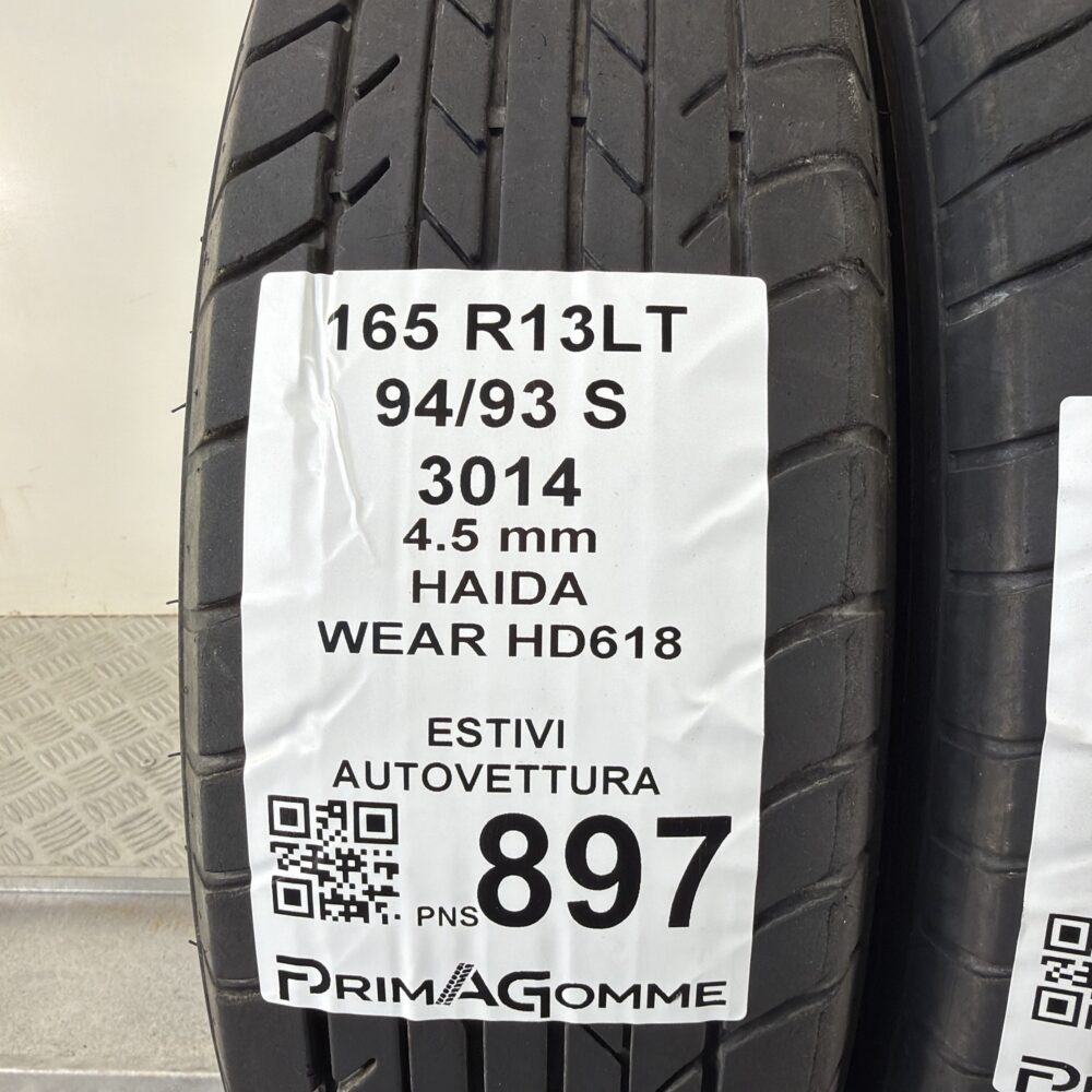 Gomme Usate 165 R13LT 94 93 S Haida Wear HD618 Estive | Gomme Usate | PrimaGomme.it Gomme Usate 165 R13LT 94 93 S Haida Wear HD618 Estive - immagine 3