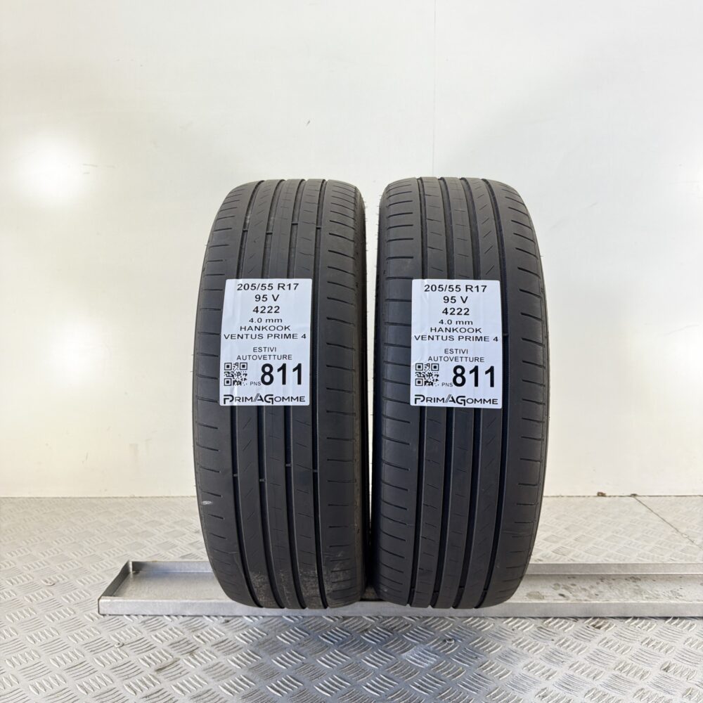 Pneumatici Usati 205 55 R17 95V Hankook Ventus Prime 4 Estive | Gomme Usate | PrimaGomme.it Pneumatici Usati 205 55 R17 95V Hankook Ventus Prime 4 Estive