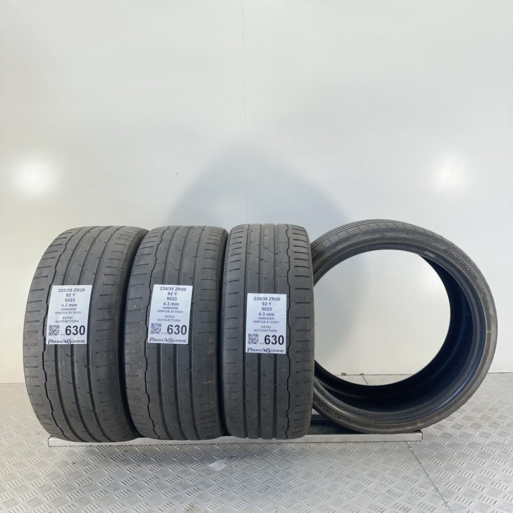 Pneumatici Usati 235 35 ZR20 92Y Hankook Ventus S1 Evo3 Estive | Gomme Usate | PrimaGomme.it Pneumatici Usati 235 35 ZR20 92Y Hankook Ventus S1 Evo3 Estive - immagine 6