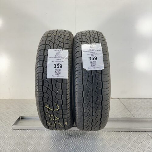 Pneumatici Usati 205 70 R15 95S Bridgestone Dueler 85% Estive