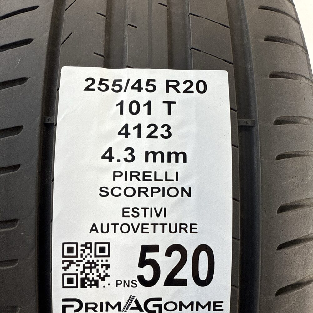 Pneumatici Usati 255 45 R20 101T Pirelli Scorpion Estive | Gomme Usate | PrimaGomme.it Pneumatici Usati 255 45 R20 101T Pirelli Scorpion Estive - immagine 3