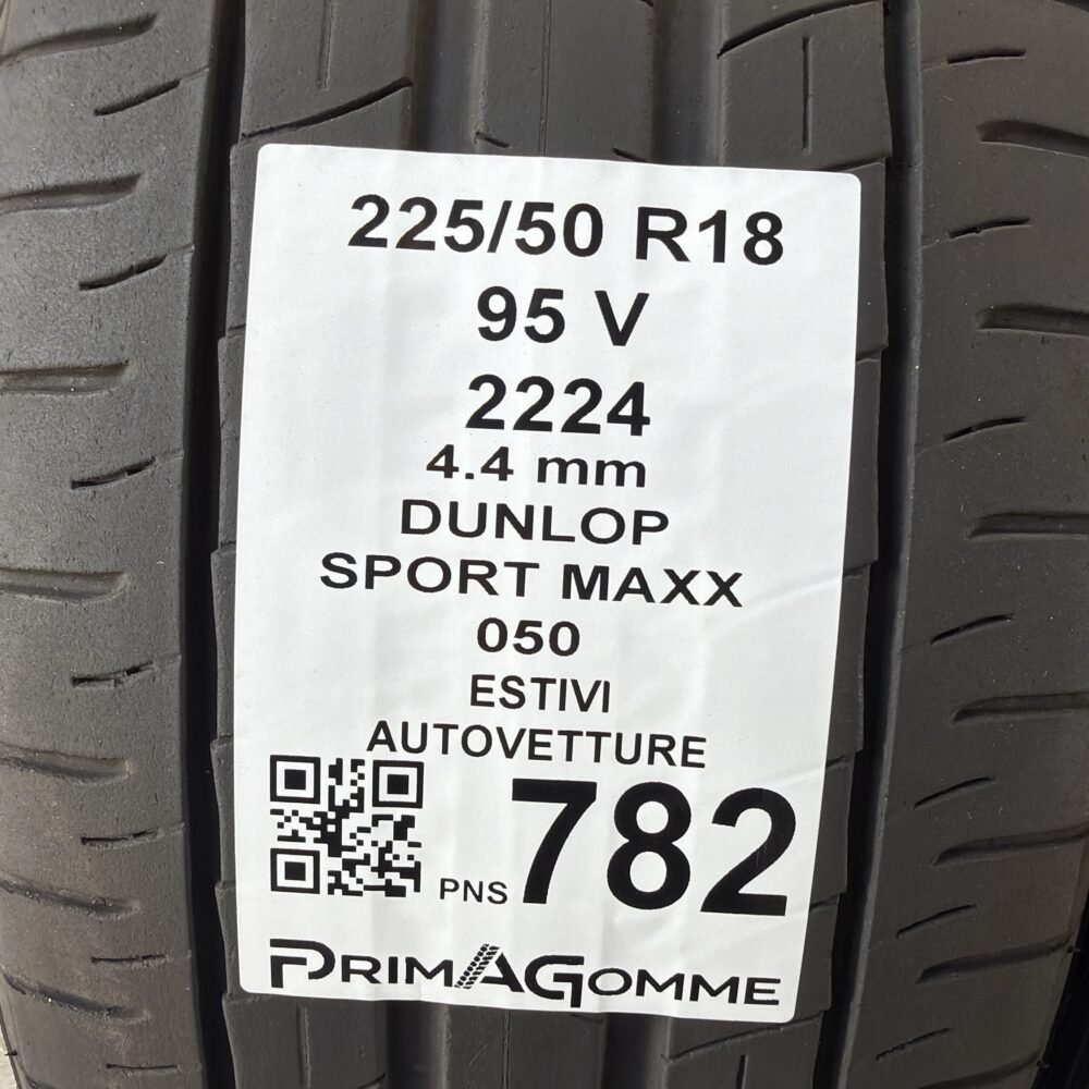 Pneumatici Usati 225 50 R18 95V Dunlop Sport Maxx Estive | Gomme Usate | PrimaGomme.it Pneumatici Usati 225 50 R18 95V Dunlop Sport Maxx Estive - immagine 3