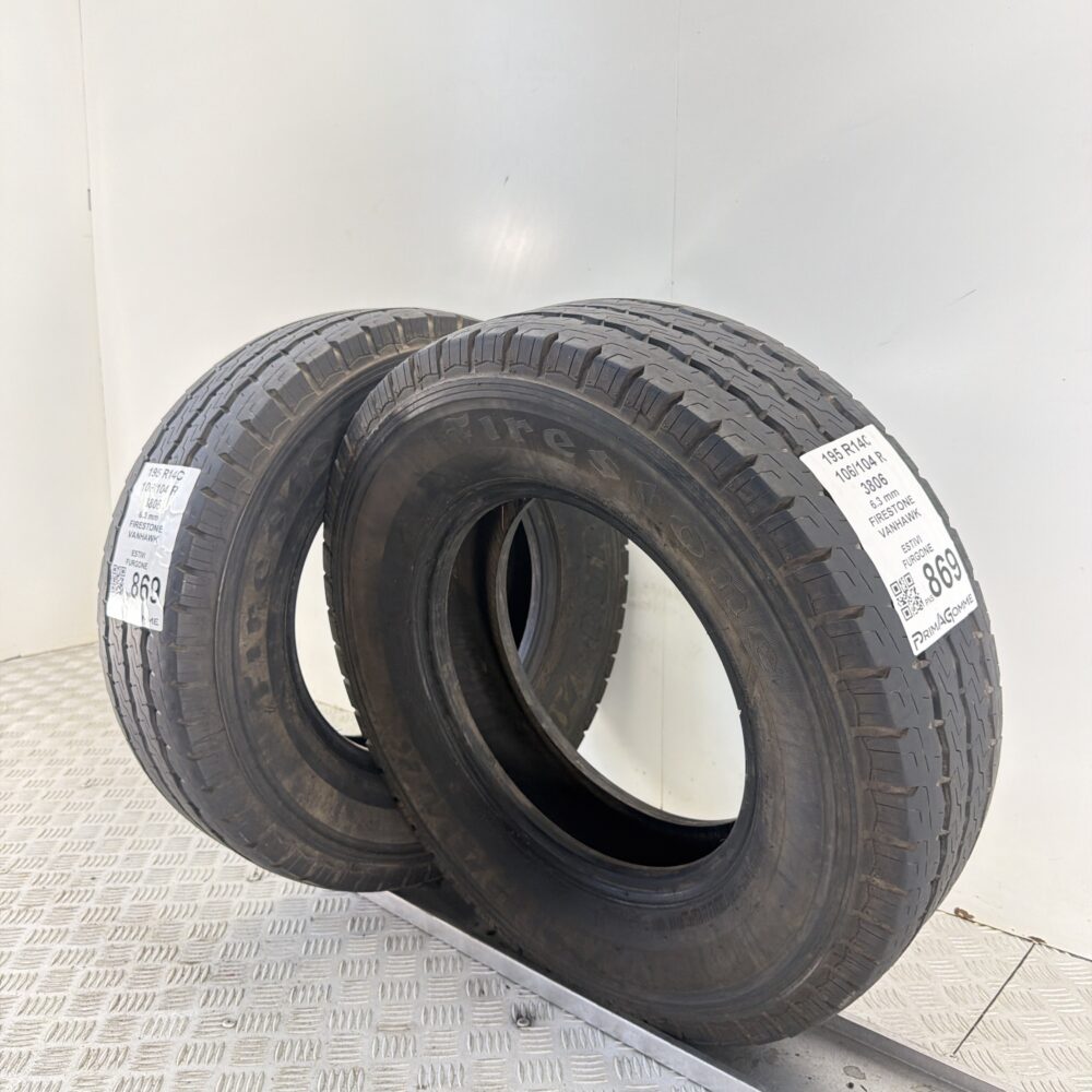 Gomme Usate 195 R14C 106 104R Firestone Vanhawk 88% Estive | Gomme Usate | PrimaGomme.it Gomme Usate 195 R14C 106 104R Firestone Vanhawk 88% Estive - immagine 7