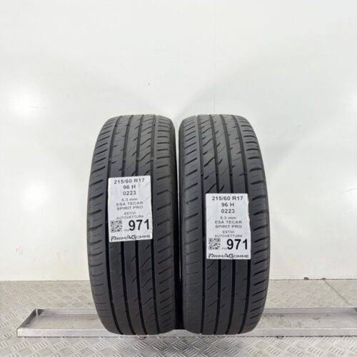Pneumatici Usati 215 60 R17 96H ESA TECAR SPIRIT PRO 76% Estive