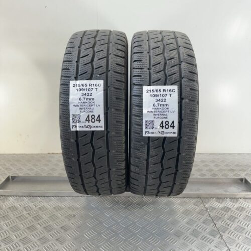 Pneumatici Usati 215 65 R16C 109/107T Hankook Wintericept LV 96% Invernali