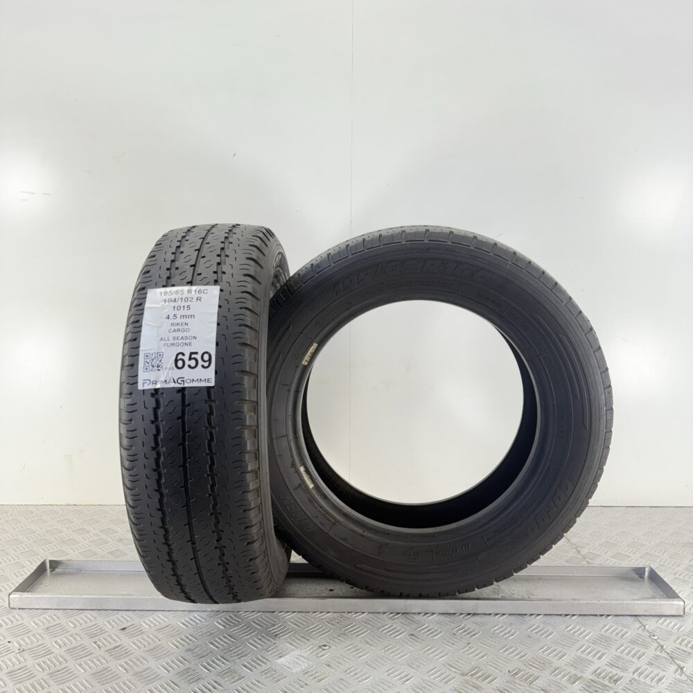Pneumatici Usati 195 65 R16C 104/102R Riken Cargo Quattro Stagioni | Gomme Usate | PrimaGomme.it Pneumatici Usati 195 65 R16C 104/102R Riken Cargo Quattro Stagioni - immagine 5