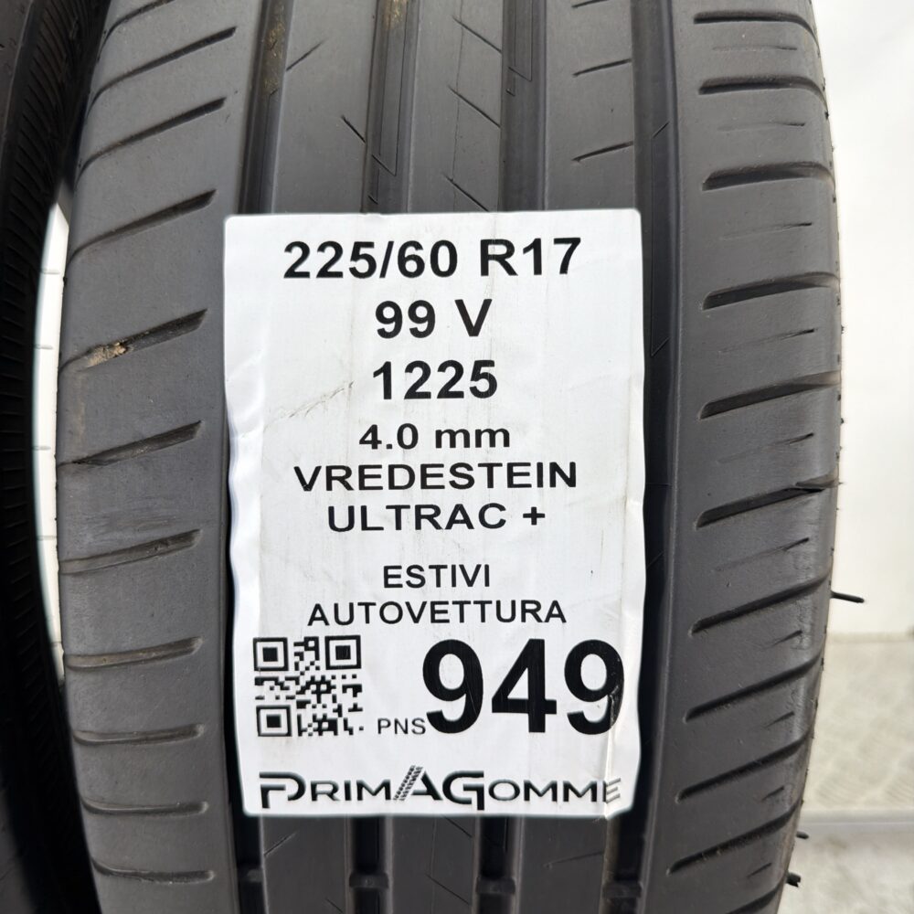 Pneumatici Usati 225 60 R17 99V Vredestein Ultrac+ Estive | Gomme Usate | PrimaGomme.it Pneumatici Usati 225 60 R17 99V Vredestein Ultrac+ Estive - immagine 3