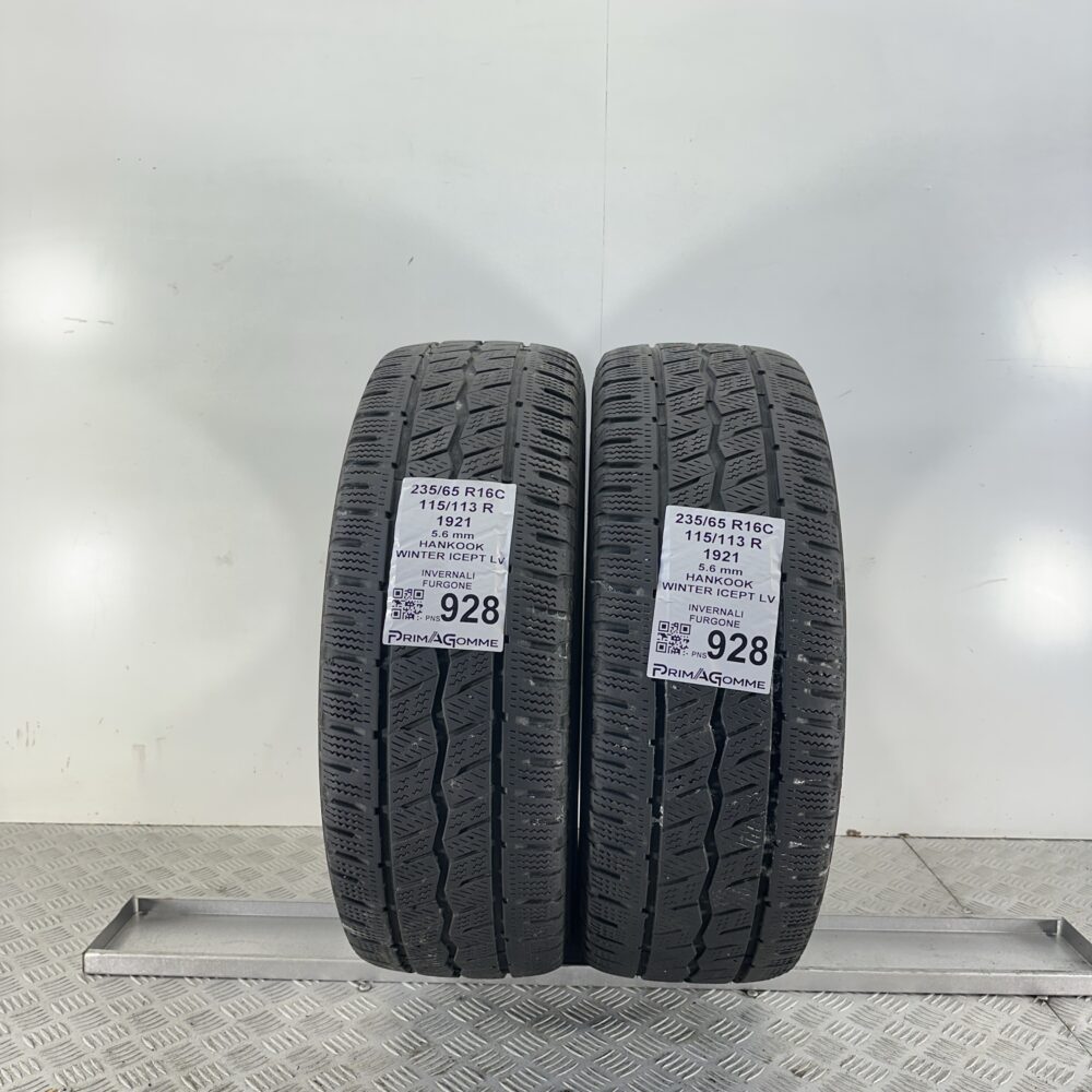 Pneumatici Usati 235 65 R16C 115 113R Hankook Winter Icept LV 78% Invernali | Gomme Usate | PrimaGomme.it Pneumatici Usati 235 65 R16C 115 113R Hankook Winter Icept LV 78% Invernali - immagine 5