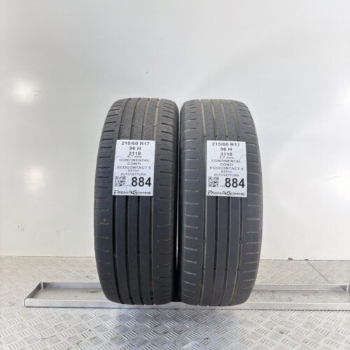 Pneumatici Usati 215 60 R17 96H Continental Ecocontact 5 Estive
