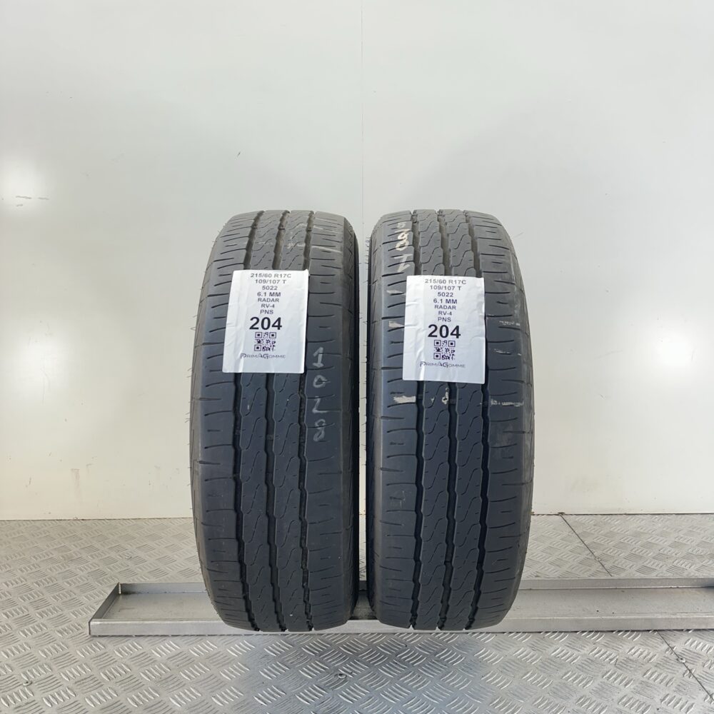 Pneumatici Usati 215 60 R17C 109/107T Radar RV-4 87% Estive | Gomme Usate | PrimaGomme.it Pneumatici Usati 215 60 R17C 109/107T Radar RV-4 87% Estive