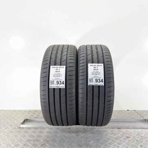 Pneumatici Usati 245 45 ZR19 98Y Goodride Solmax 1 88% Estive