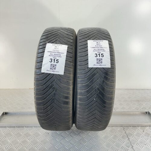 Pneumatici Usati 205 70 R15 96T Hankook Kinergy Quattro Stagioni
