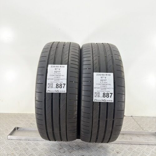 Pneumatici Usati 235 50 R18 97V Continental SportContact 5 74% Estive