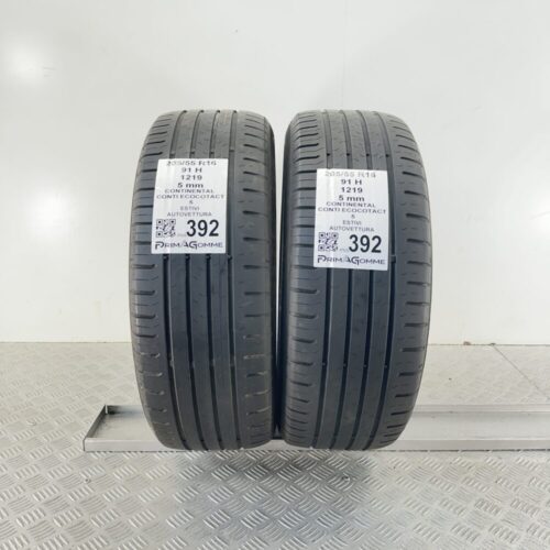 Pneumatici Usati 205 55 R16 91H Continental Ecocontact 5 71% Estive