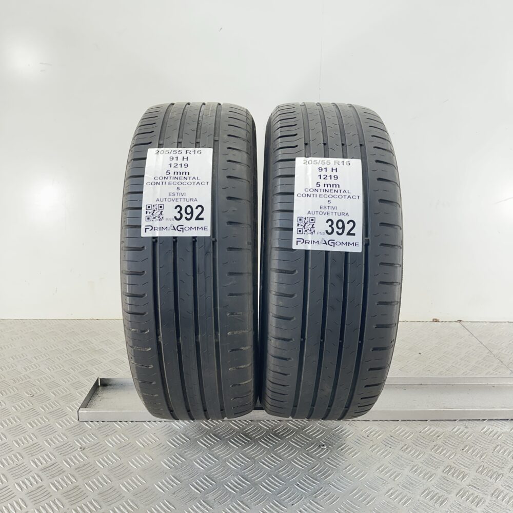 Pneumatici Usati 205 55 R16 91H Continental Ecocontact 5 71% Estive | Gomme Usate | PrimaGomme.it Pneumatici Usati 205 55 R16 91H Continental Ecocontact 5 71% Estive