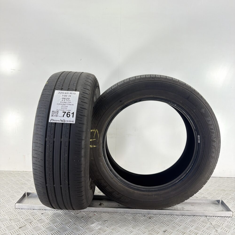 Pneumatici Usati 225 60 R18 100H Dunlop Grandtrek PT30 Estive | Gomme Usate | PrimaGomme.it Pneumatici Usati 225 60 R18 100H Dunlop Grandtrek PT30 Estive - immagine 5