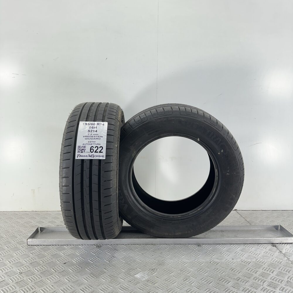 Pneumatici Usati 195 60 R14 86H Vredestein Giugiaro 99% Estive | Gomme Usate | PrimaGomme.it Pneumatici Usati 195 60 R14 86H Vredestein Giugiaro 99% Estive - immagine 3