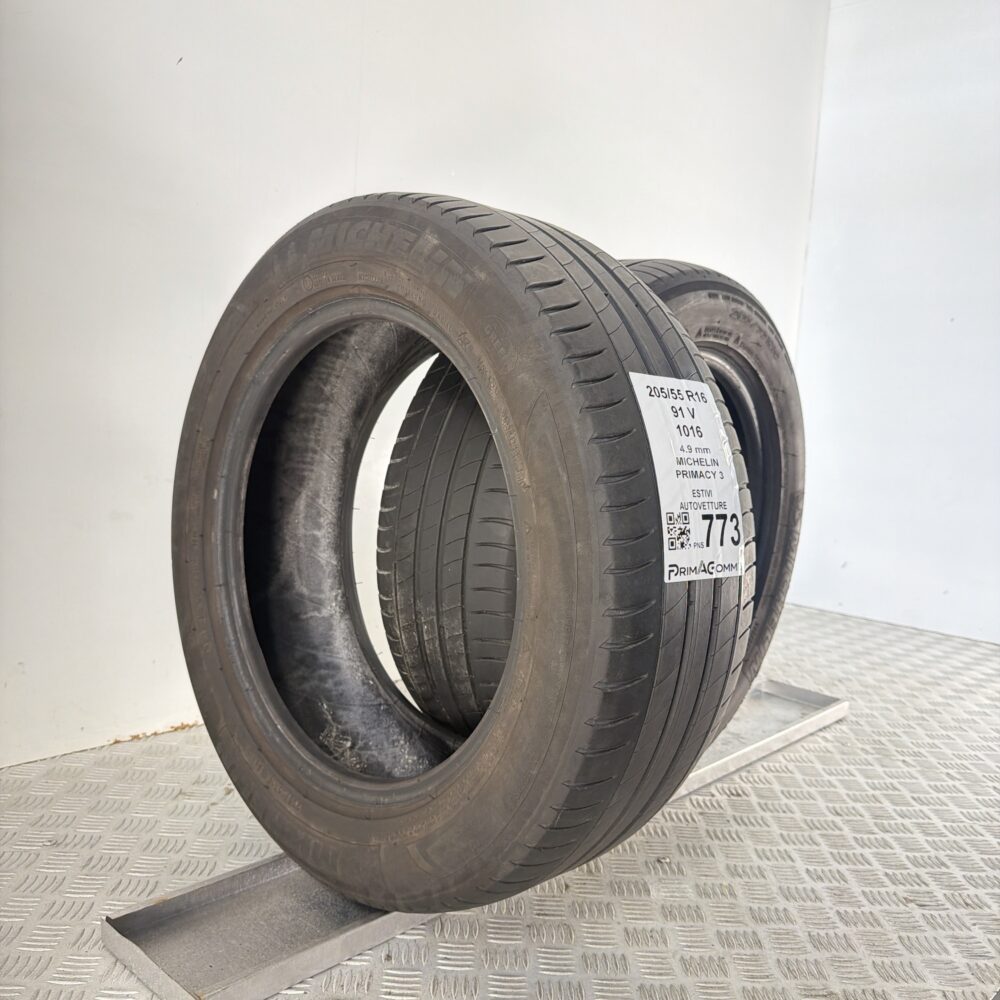 Pneumatici Usati 205 55 R16 91V Michelin Primacy 3 70% Estive | Gomme Usate | PrimaGomme.it Pneumatici Usati 205 55 R16 91V Michelin Primacy 3 70% Estive - immagine 4