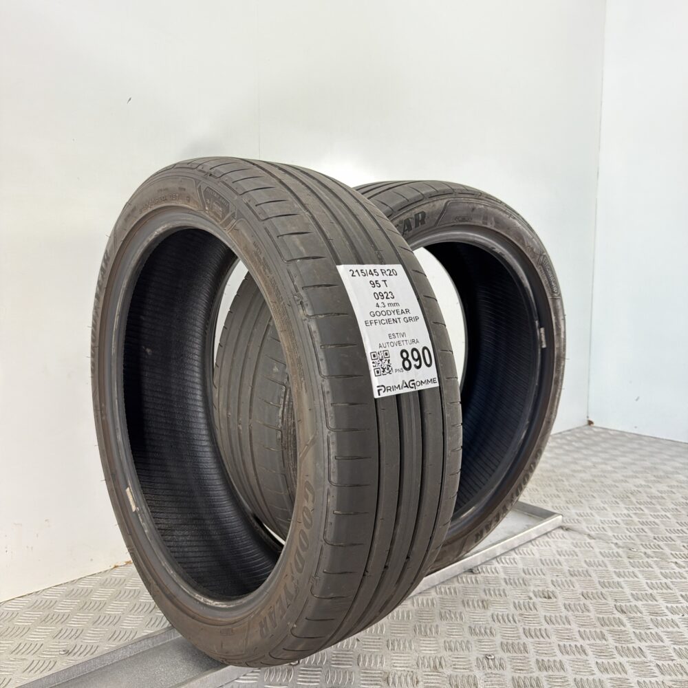 Pneumatici Usati 215 45 R20 95T Goodyear Efficient Grip Estive | Gomme Usate | PrimaGomme.it Pneumatici Usati 215 45 R20 95T Goodyear Efficient Grip Estive - immagine 7