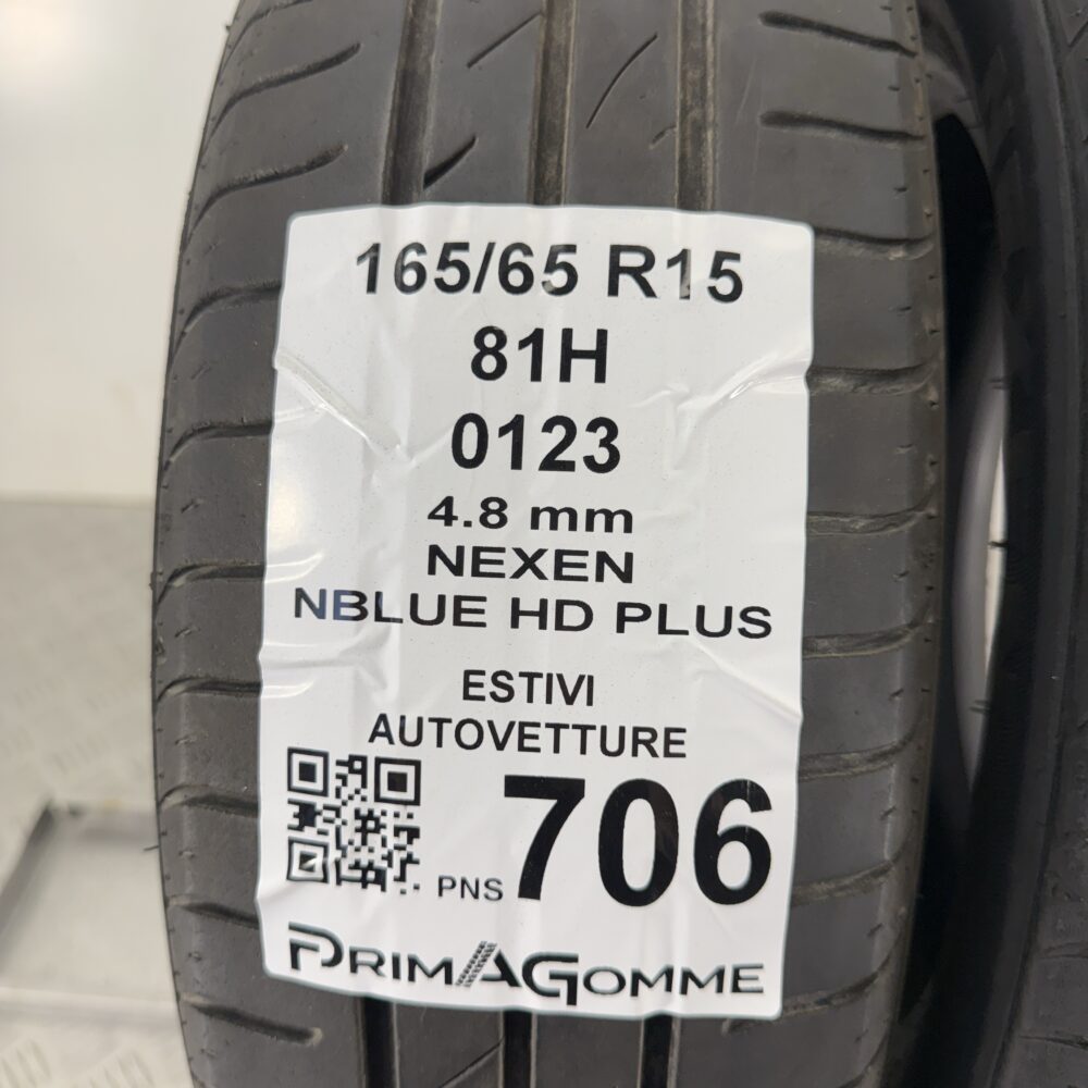 Pneumatici Usati 165 65 R15 81H Nexen NBlue HD Plus Estive | Gomme Usate | PrimaGomme.it Pneumatici Usati 165 65 R15 81H Nexen NBlue HD Plus Estive - immagine 3