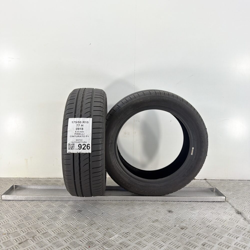 Pneumatici Usati 175 55 R15 77H Pirelli Cinturato P1 77% Estive | Gomme Usate | PrimaGomme.it Pneumatici Usati 175 55 R15 77H Pirelli Cinturato P1 77% Estive - immagine 4