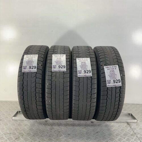 Pneumatici Usati 195 75 R16C 107 105S Kenda Komondo Winter 1 Invernali