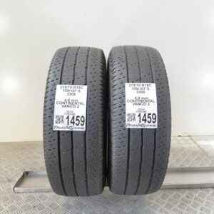 Gomme Usate 215 70 R15C 109/107S Continental Vanco 2 Estive