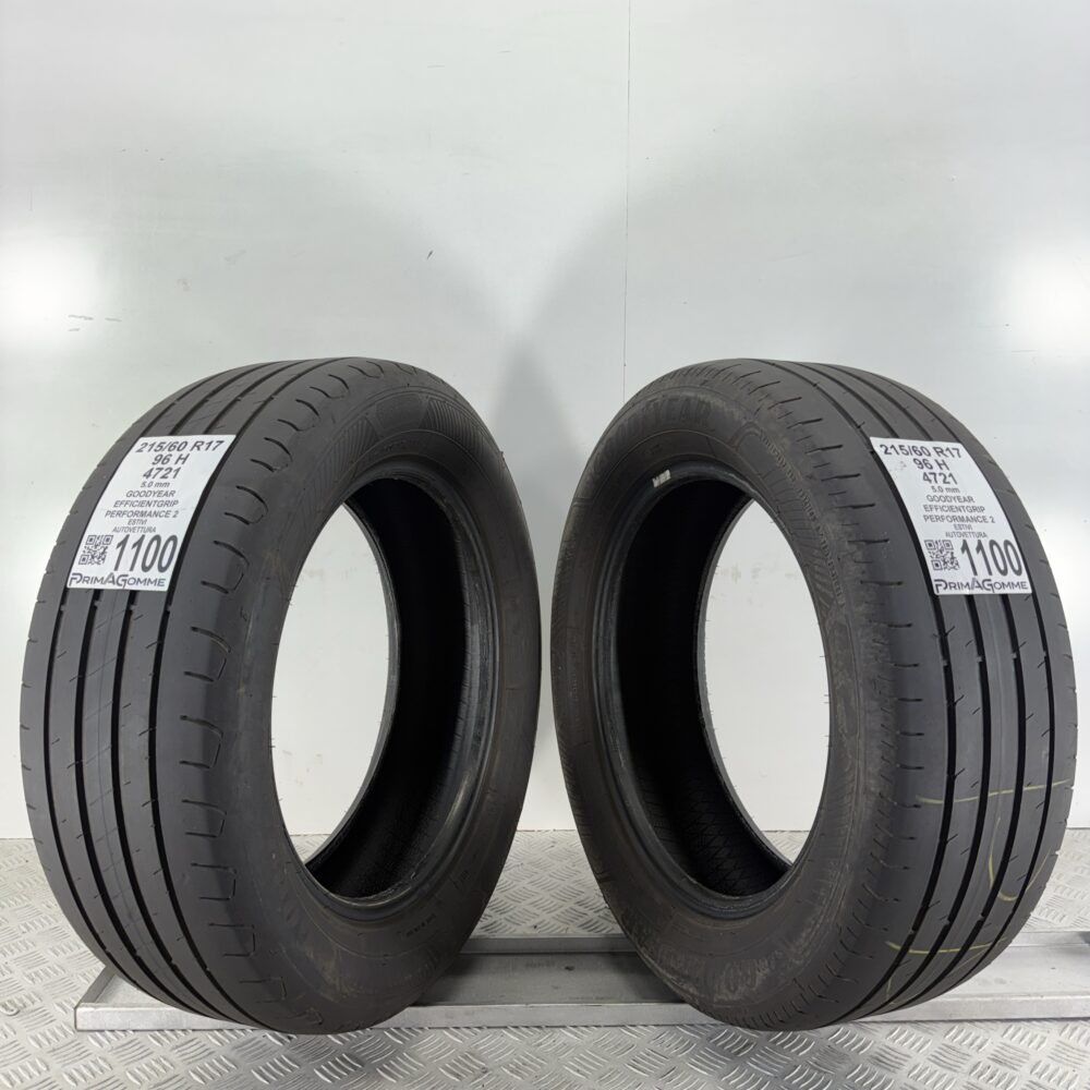 Gomme Usate 215 60 R17 96H Goodyear EfficientGrip Performance 2 71% Estive | Gomme Usate | PrimaGomme.it Gomme Usate 215 60 R17 96H Goodyear EfficientGrip Performance 2 71% Estive - immagine 9