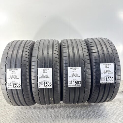 Gomme Usate 225 50 R16 92Y Dunlop Sport Maxx 80% Estive