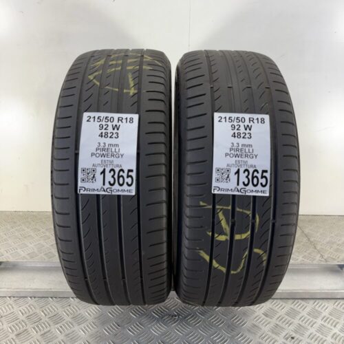 Pneumatici Usati 215 50 R18 92W PIRELLI POWERGY Estive