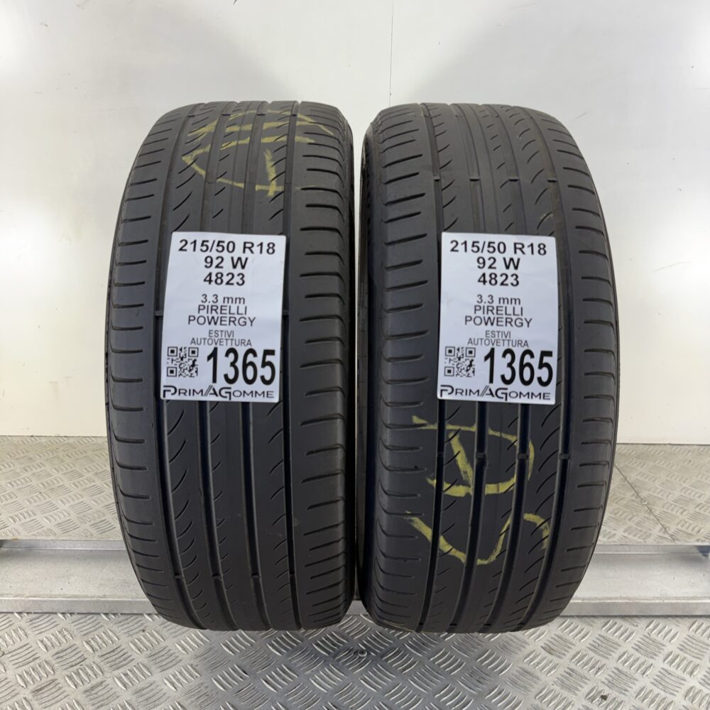 Pneumatici Usati 215 50 R18 92W PIRELLI POWERGY Estive | Gomme Usate | PrimaGomme.it Pneumatici usati 215 50 R18 PIRELLI POWERGY - foto 8