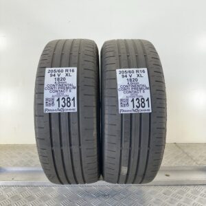 Gomme Usate 205 60 R16 94V XL Continental Conti Premium Contact 5 Estive