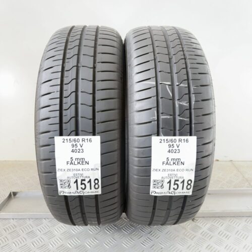 Gomme Usate 215 60 R16 95V Falken Ziex ZE310A Eco Run 71% Estive