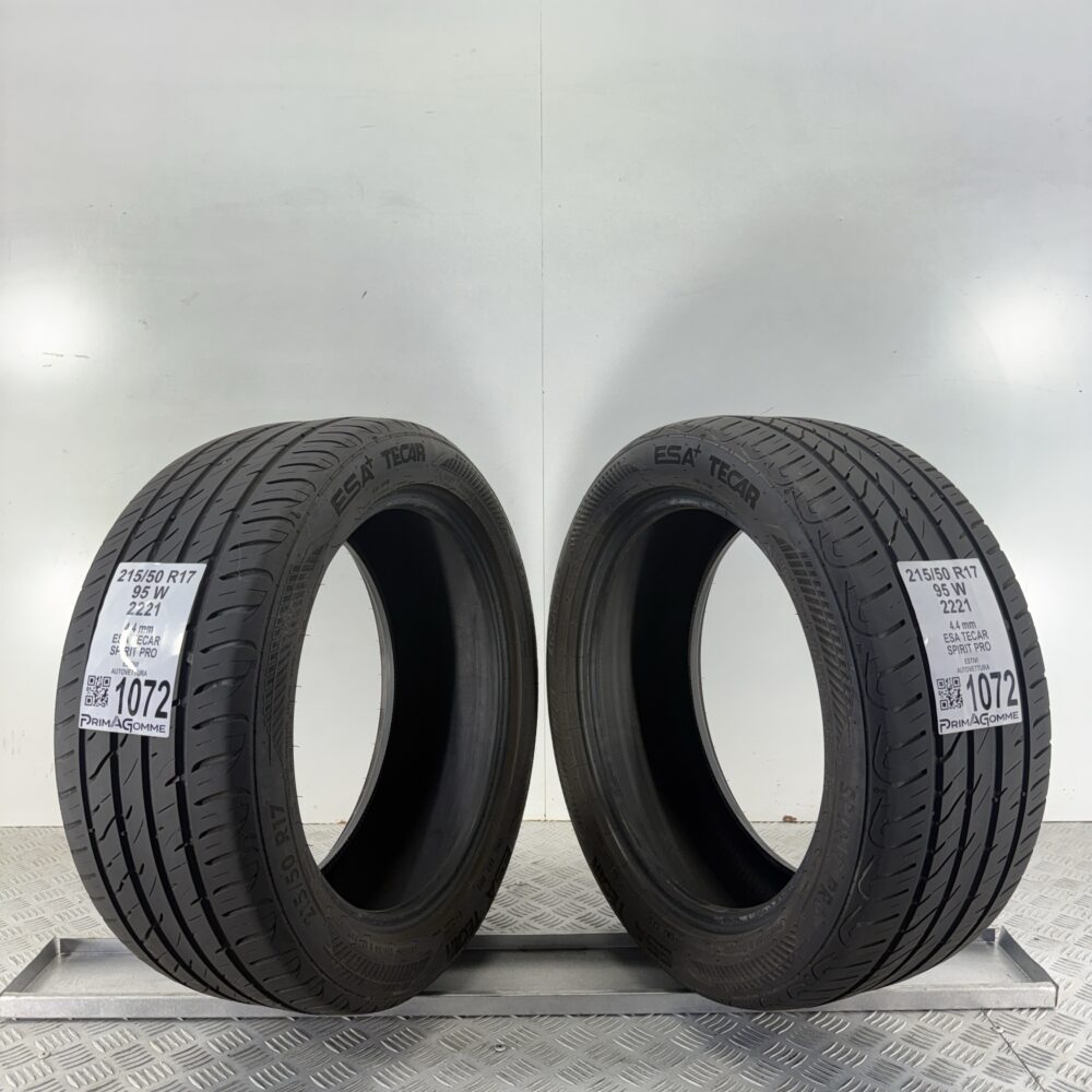 Gomme Usate 215 50 R17 95W ESA TECAR Spirit Pro Estive | Gomme Usate | PrimaGomme.it Gomme Usate 215 50 R17 95W ESA TECAR Spirit Pro Estive - immagine 9