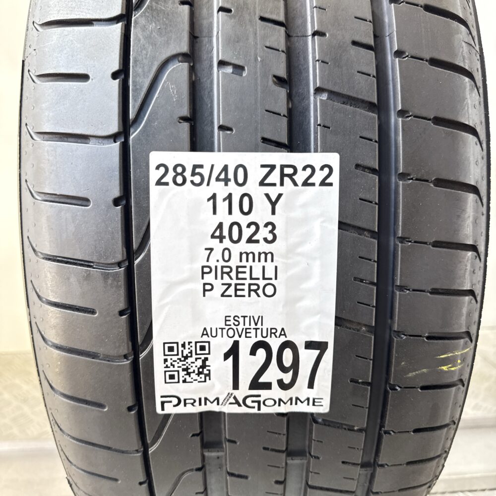 Gomma Usata 285 40 ZR22 110Y Pirelli P Zero 99% Estive | Gomme Usate | PrimaGomme.it Gomma Usata 285 40 ZR22 110Y Pirelli P Zero 99% Estive - immagine 3