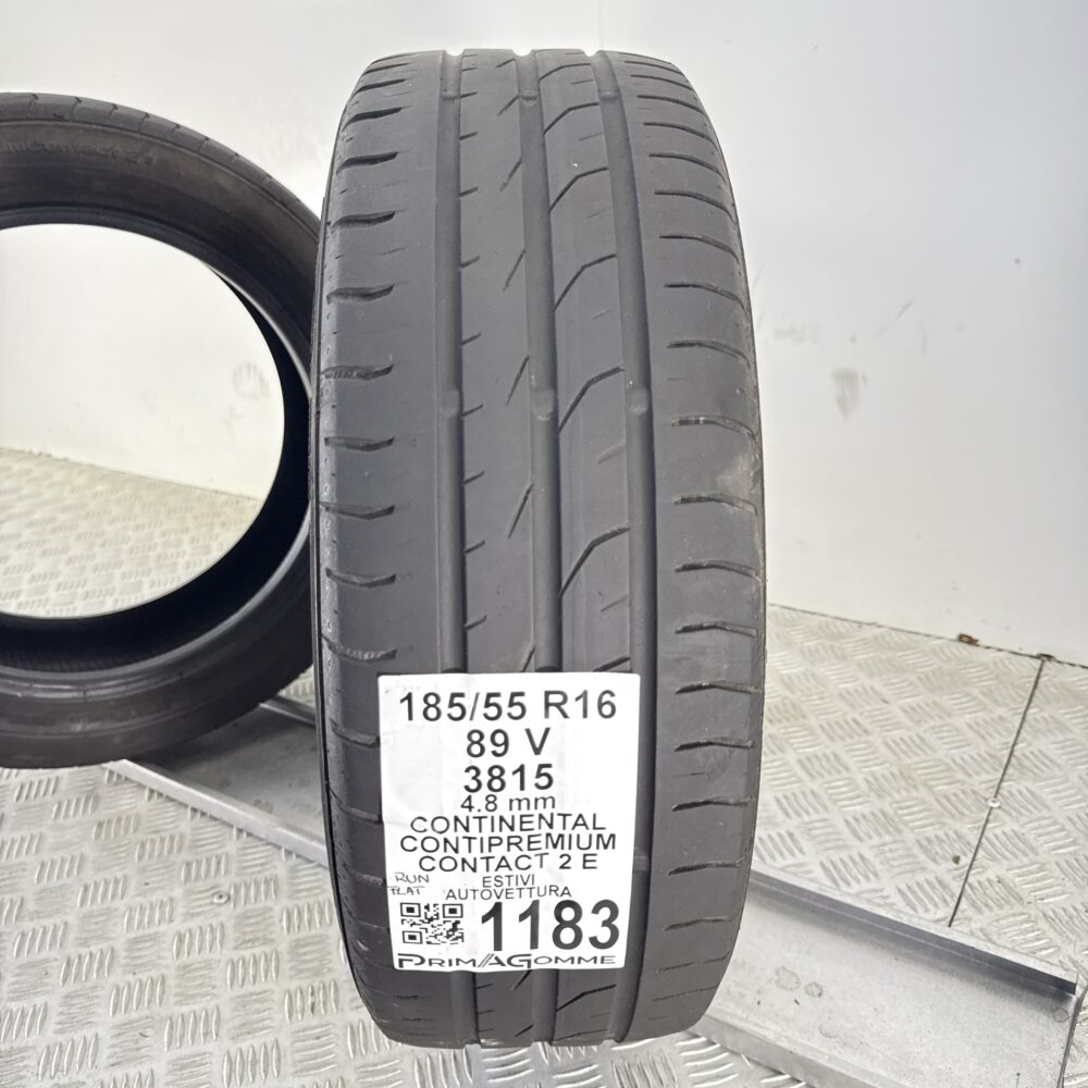 Gomme Usate 185 55 R16 89V Continental Contact 2 E Estive | Gomme Usate | PrimaGomme.it Gomme Usate 185 55 R16 89V Continental Contact 2 E Estive - immagine 6