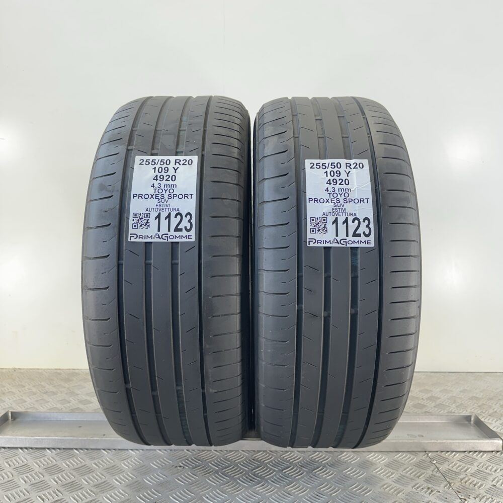 Gomme Usate 255 50 R20 109Y TOYO Proxes Sport Estive | Gomme Usate | PrimaGomme.it Gomme Usate 255 50 R20 109Y TOYO Proxes Sport Estive