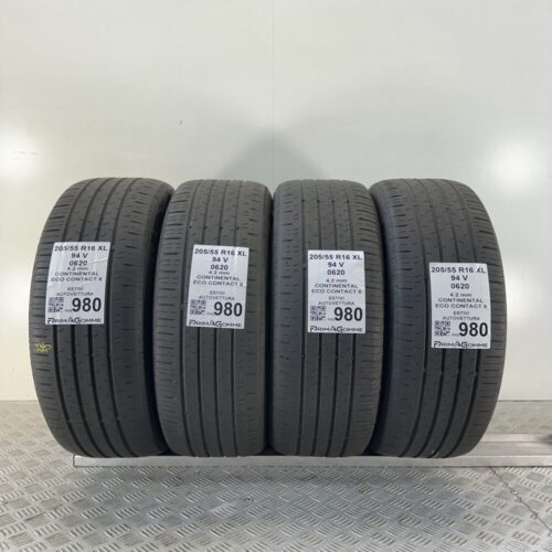 Gomme Usate 205 55 R16 XL 94V Continental Eco Contact 6 Estive