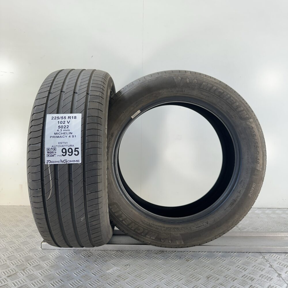 Gomme Usate 225 55 R18 102V Michelin Primacy 4 S1 Estive | Gomme Usate | PrimaGomme.it Gomme Usate 225 55 R18 102V Michelin Primacy 4 S1 Estive - immagine 3