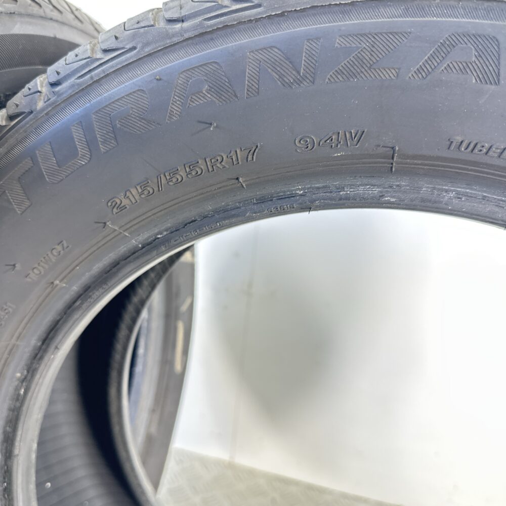 Gomme Usate 215 55 R17 94V Bridgestone Turanza T001 Estive | Gomme Usate | PrimaGomme.it Gomme Usate 215 55 R17 94V Bridgestone Turanza T001 Estive - immagine 8