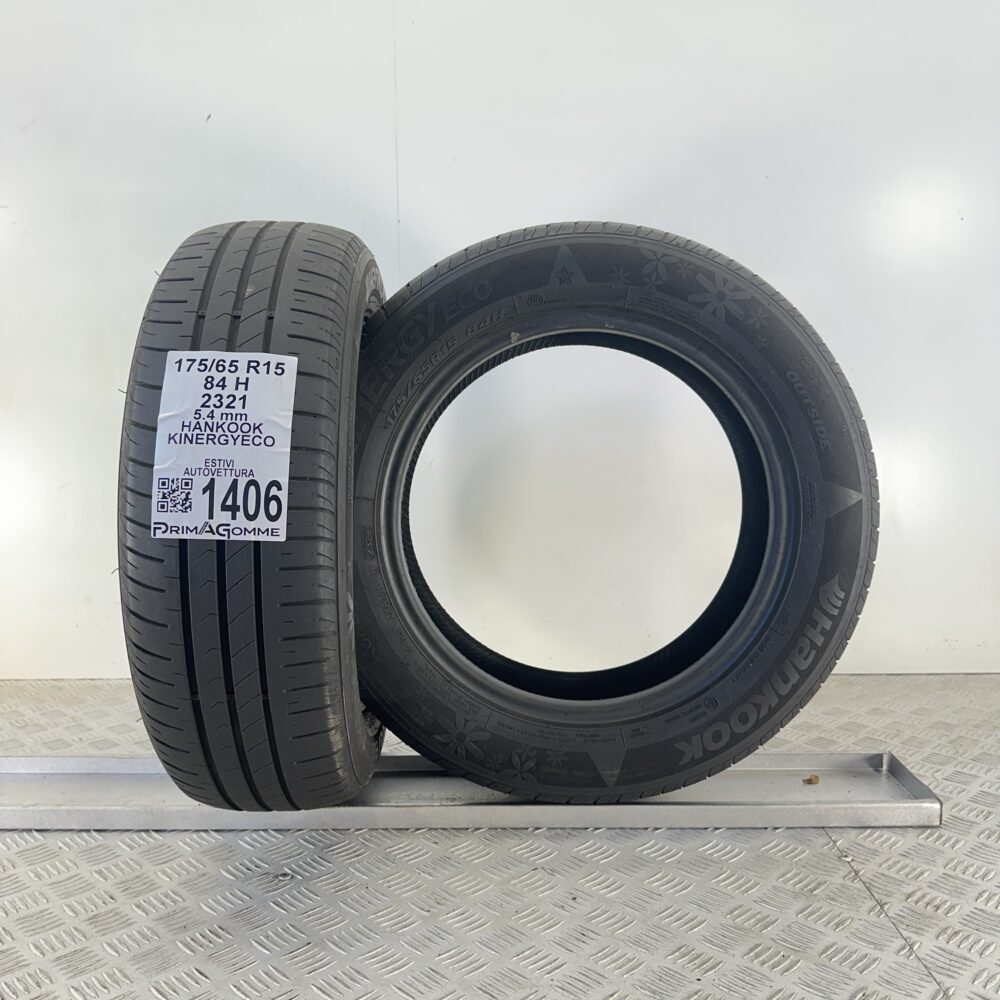 Gomme Usate 175 65 R15 84H Hankook KinergyEco 77% Estive | Gomme Usate | PrimaGomme.it Gomme Usate 175 65 R15 84H Hankook KinergyEco 77% Estive - immagine 5