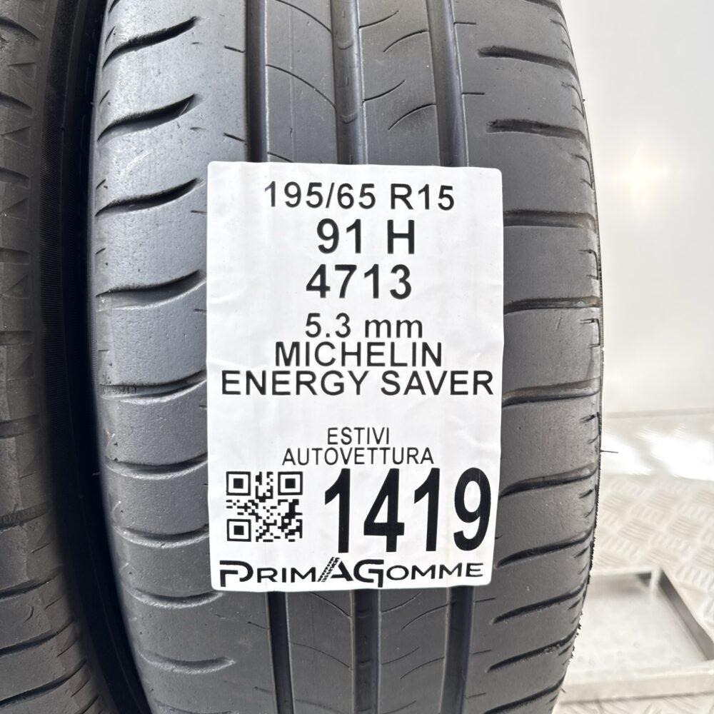 Gomme Usate 195 65 R15 91H Michelin Energy Saver 76% Estive | Gomme Usate | PrimaGomme.it Gomme Usate 195 65 R15 91H Michelin Energy Saver 76% Estive - immagine 3