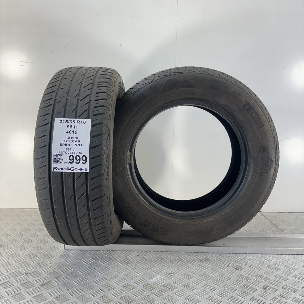 Gomme Usate 215 65 R16 98H Esatecar Spirit Pro Estive | Gomme Usate | PrimaGomme.it Gomme Usate 215 65 R16 98H Esatecar Spirit Pro Estive - immagine 5