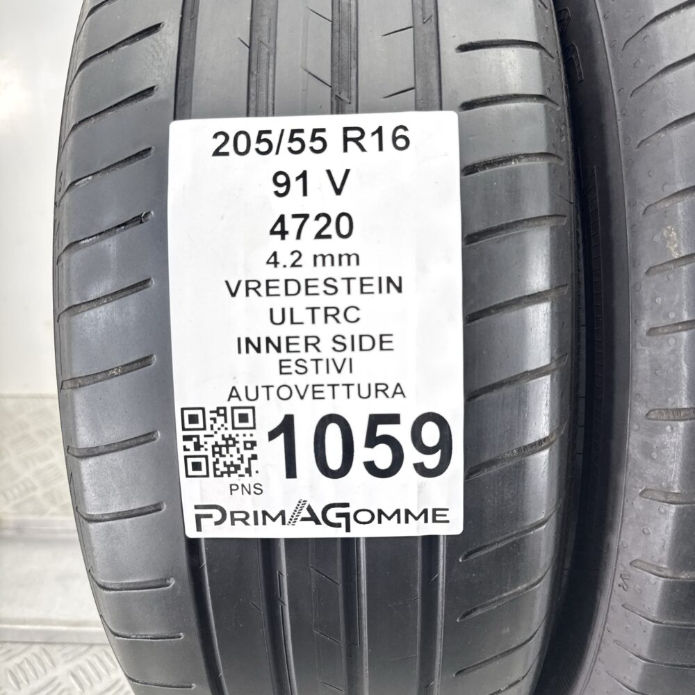 Gomme Usate 205 55 R16 91V Vredestein Ultrac Estive | Gomme Usate | PrimaGomme.it Gomme Usate 205 55 R16 91V Vredestein Ultrac Estive - immagine 3