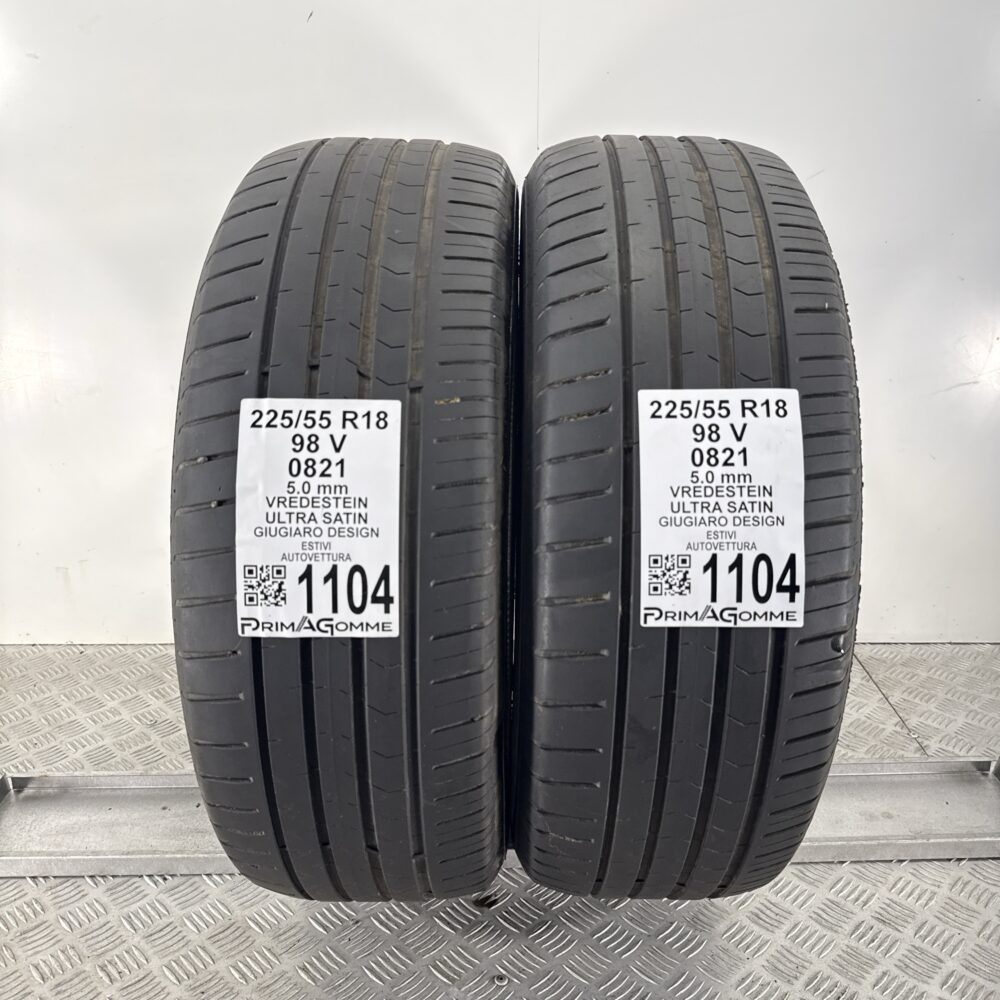 Gomme Usate 225 55 R18 98V Vredestein Ultra Satin 71% Estive | Gomme Usate | PrimaGomme.it Gomme Usate 225 55 R18 98V Vredestein Ultra Satin 71% Estive