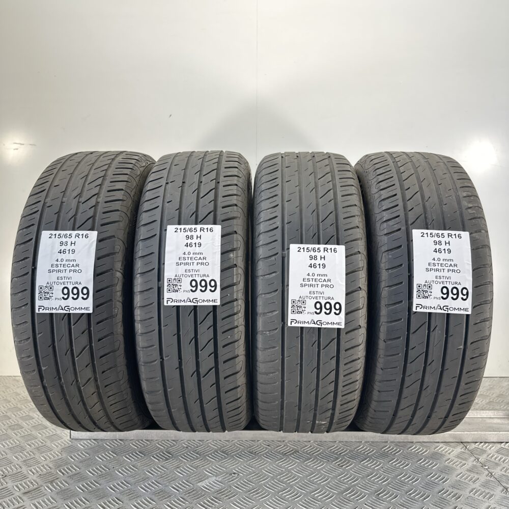 Gomme Usate 215 65 R16 98H Esatecar Spirit Pro Estive | Gomme Usate | PrimaGomme.it Gomme Usate 215 65 R16 98H Esatecar Spirit Pro Estive
