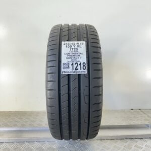 Pneumatico Usato 245 45 R18 XL 100Y Continental Premium Contact 7 100% Estivo